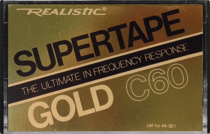 Compact Cassette: Unknown SUPERTAPE - Gold 60