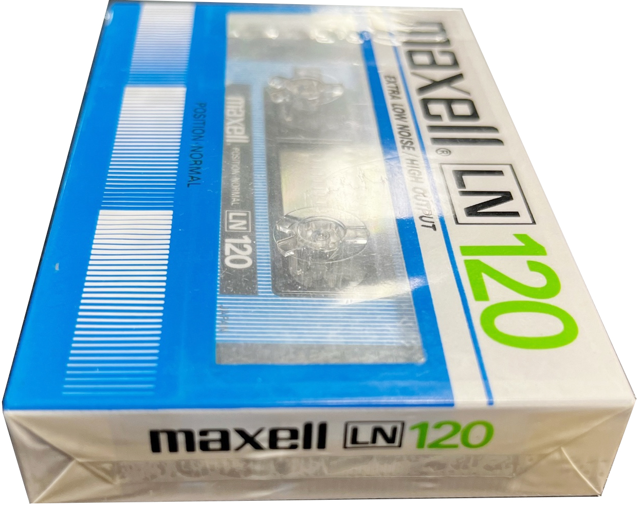 Compact Cassette Maxell LN 120 Type I Normal 1984 Europe