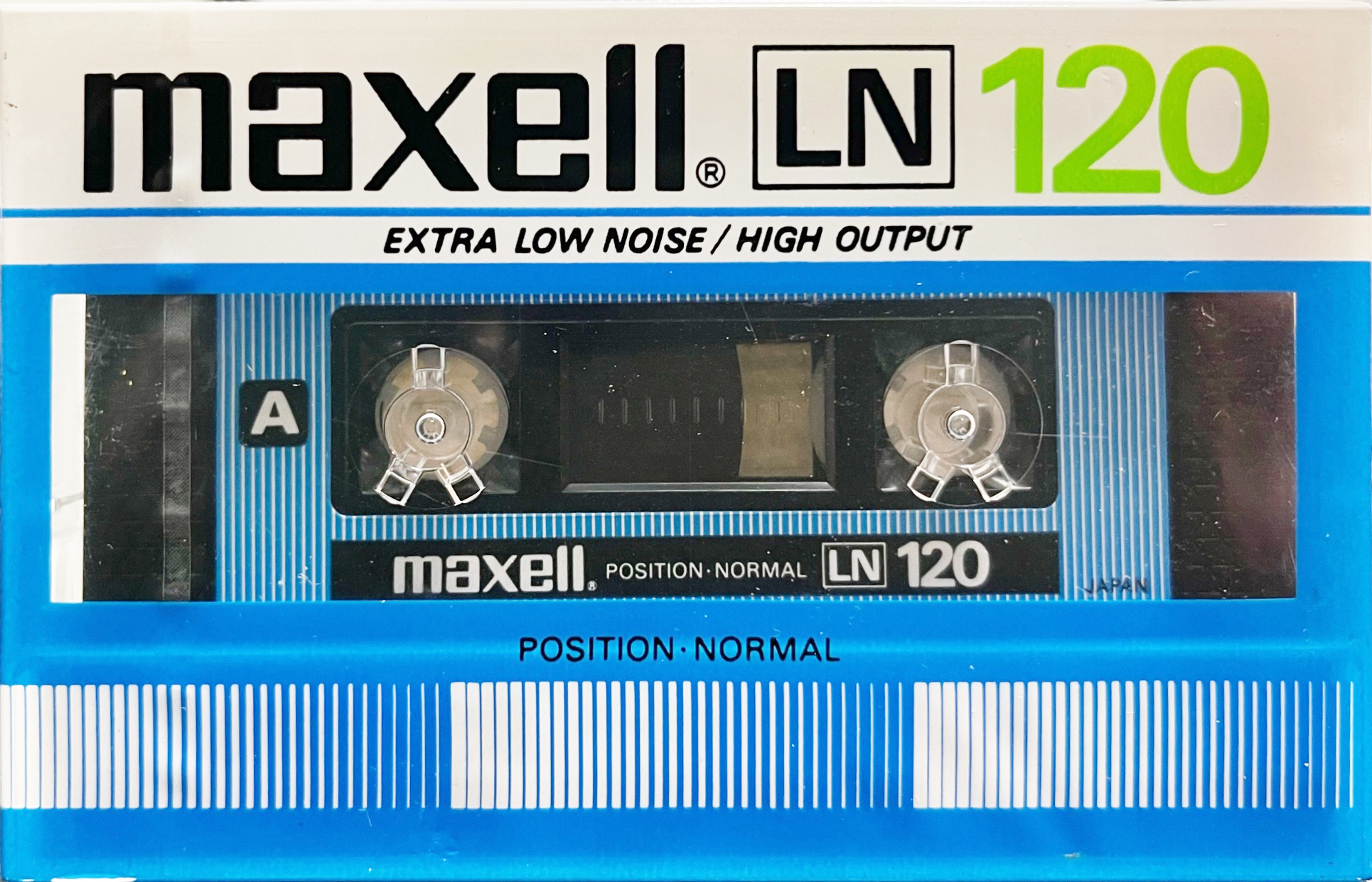 Compact Cassette Maxell LN 120 Type I Normal 1984 Europe