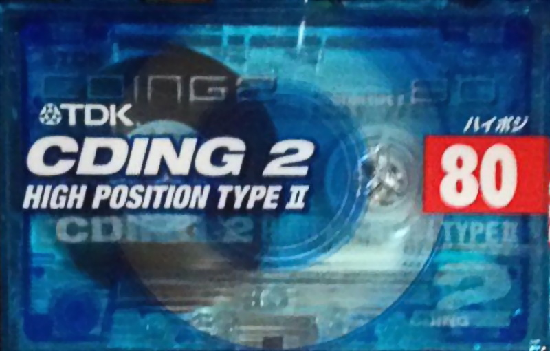 Compact Cassette: TDK  - CDing-2 80