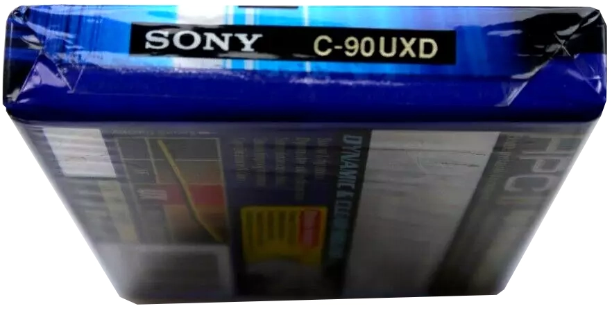 Compact Cassette Sony UX 90 "C-90UXD" Type II Chrome 2000 Europe