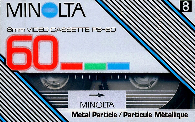Video8, Hi8, Digital8 Minolta 60 Type IV Metal North America