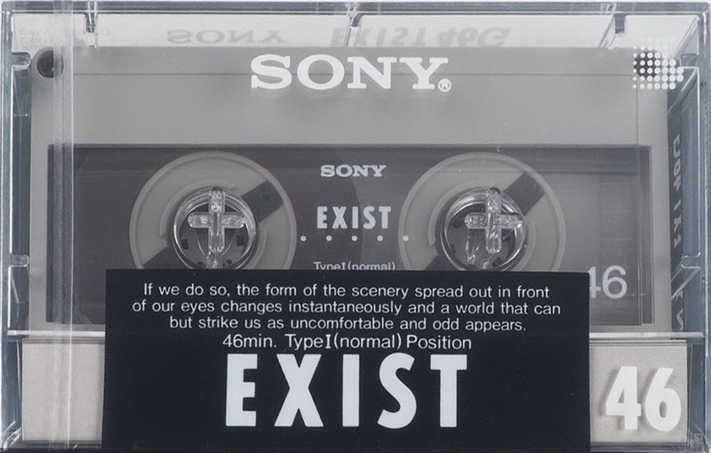 Compact Cassette Sony HF-X 46 "Exist 46G" Type I Normal 1988 Japan