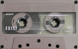 Compact Cassette Sony HF-X 46 "Exist 46G" Type I Normal 1988 Japan