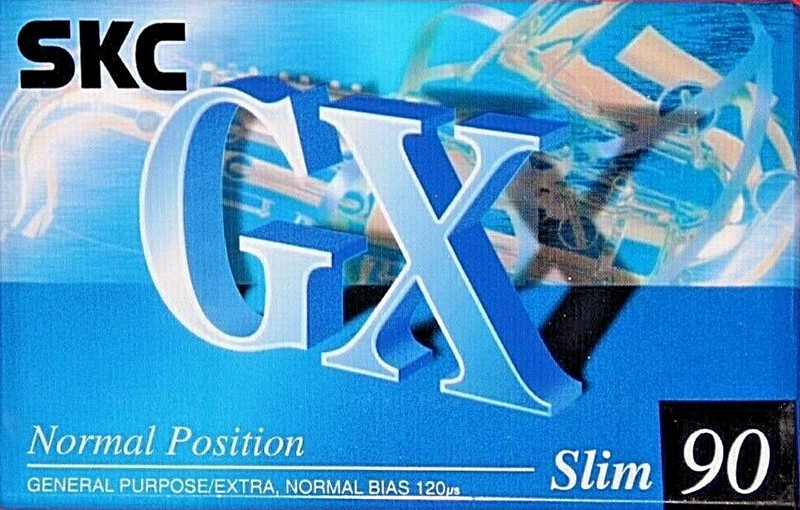 Compact Cassette SKC GX 90 Type I Normal 2000 North America