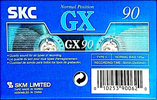 Compact Cassette SKC GX 90 Type I Normal 2000 North America