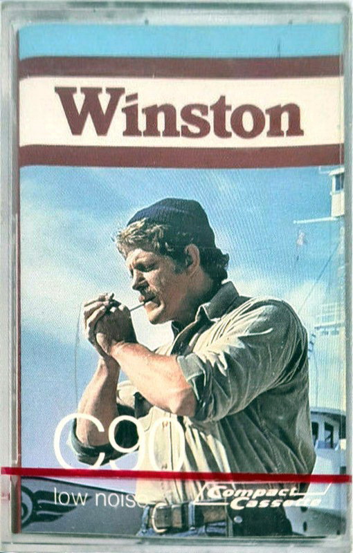 Compact Cassette Winston 90 "Litho in USA 11195-5" Type I Normal 1982 USA