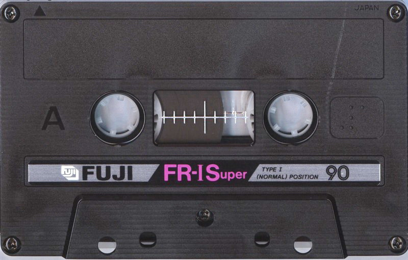 Compact Cassette Fuji FR-I Super 90 Type I Normal 1985 Europe