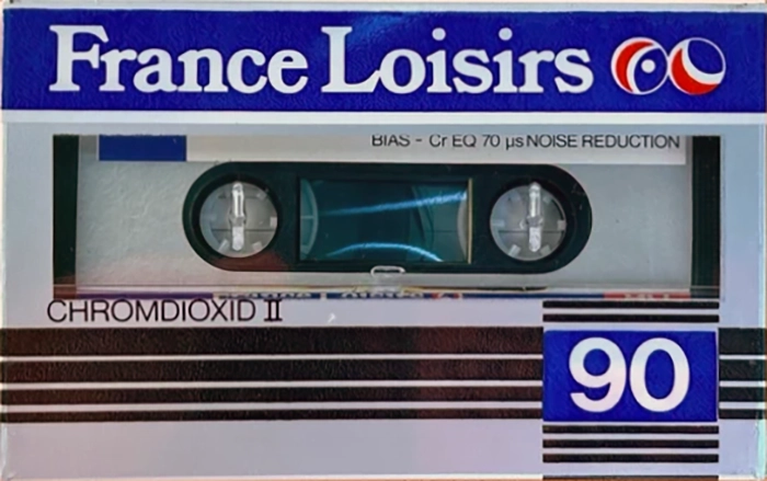 Compact Cassette France Loisirs 90 Type II Chrome France