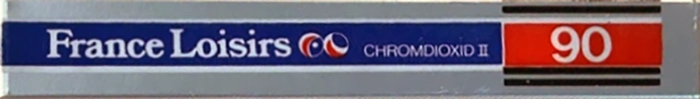 Compact Cassette France Loisirs 90 Type II Chrome France