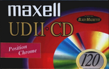 Compact Cassette Maxell UDII-CD 120 Type II Chrome 1996 Europe