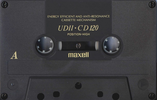 Compact Cassette Maxell UDII-CD 120 Type II Chrome 1996 Europe