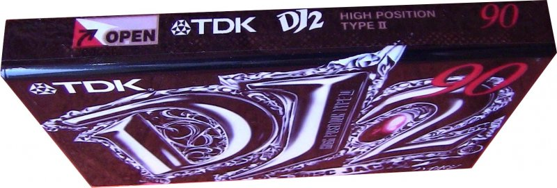 Compact Cassette TDK DJ2 Disc Jack 90 "DJ2-90A" Type II Chrome 1998 Japan