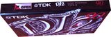 Compact Cassette TDK DJ2 Disc Jack 90 "DJ2-90A" Type II Chrome 1998 Japan