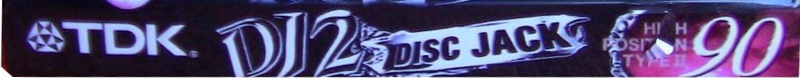 Compact Cassette TDK DJ2 Disc Jack 90 "DJ2-90A" Type II Chrome 1998 Japan