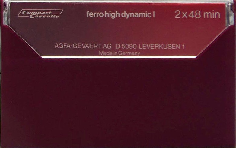 Compact Cassette AGFA Ferrocolor 90+6 Type I Normal 1979 Europe