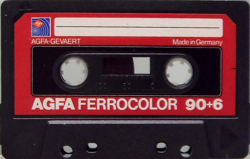 Compact Cassette: AGFA  - Ferrocolor 90+6