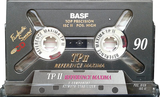 Compact Cassette BASF TP II Reference Maxima 90 Type II Chrome 1995 Europe