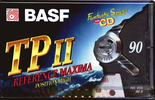 Compact Cassette BASF TP II Reference Maxima 90 Type II Chrome 1995 Europe