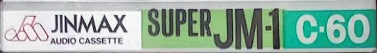 Compact Cassette Jinmax Super JM-1 60 Type I Normal South Korea