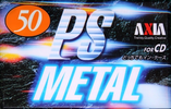 Compact Cassette AXIA PS-Metal 50 "PSMJ 50" Type IV Metal 1997 Japan