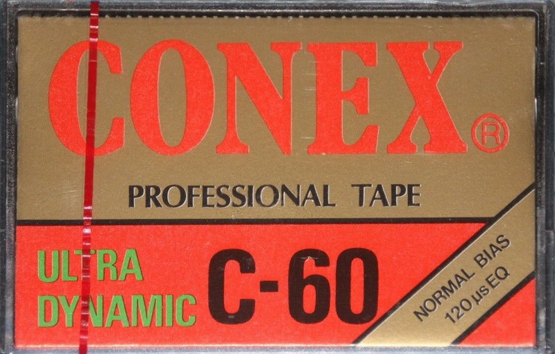 Compact Cassette Conex 60 "Ultra Dynamic" Type I Normal Taiwan