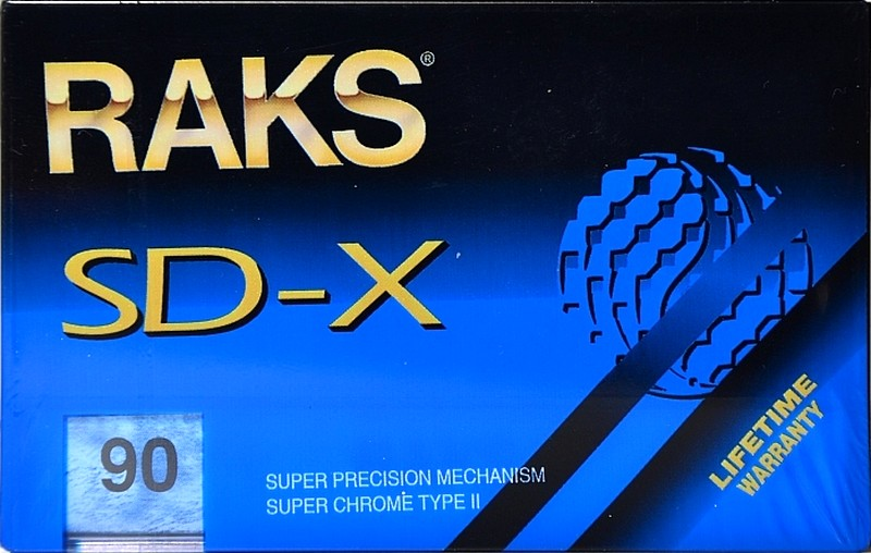 Compact Cassette: RAKS  - SD-X 90