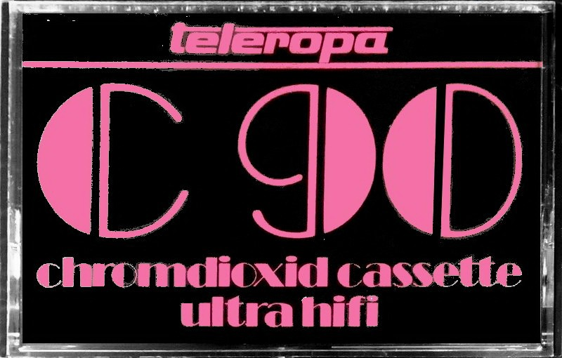 Compact Cassette Teleropa 90 Type II Chrome 1978 Germany