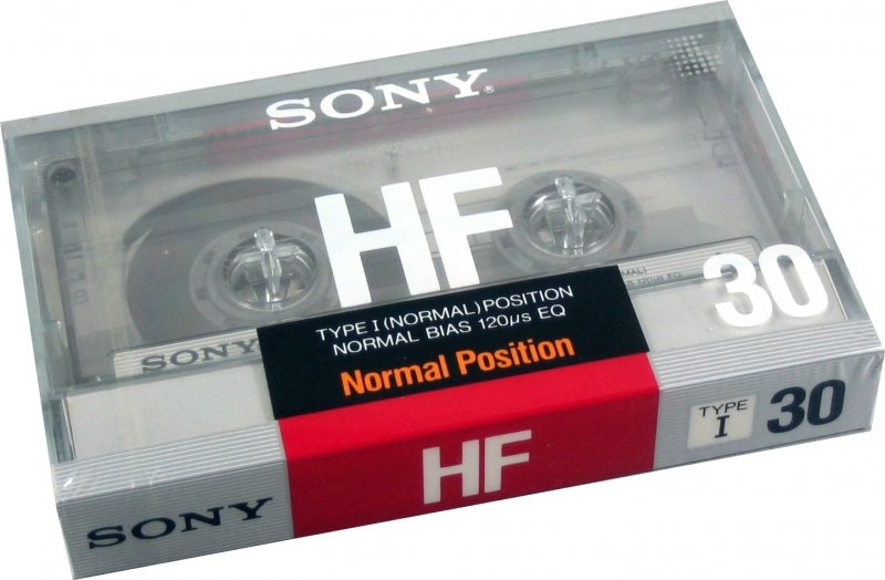Compact Cassette Sony HF 30 Type I Normal 1988 Japan