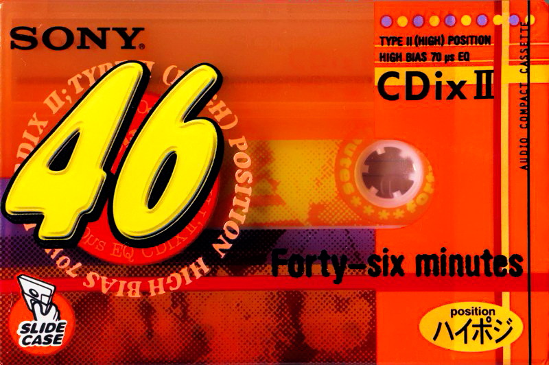 Compact Cassette: Sony  - CDix II 46