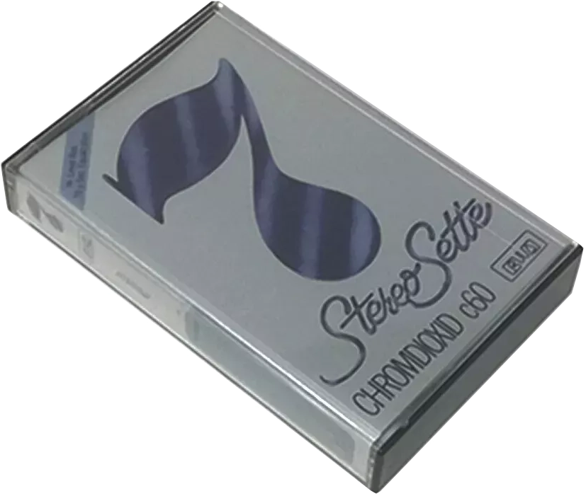 Compact Cassette BWA Recording Stereo Sette 60 Type II Chrome Italy