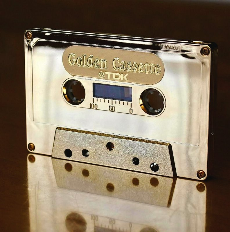 Compact Cassette TDK 60 "Golden cassette" Type I Normal 1984 Japan