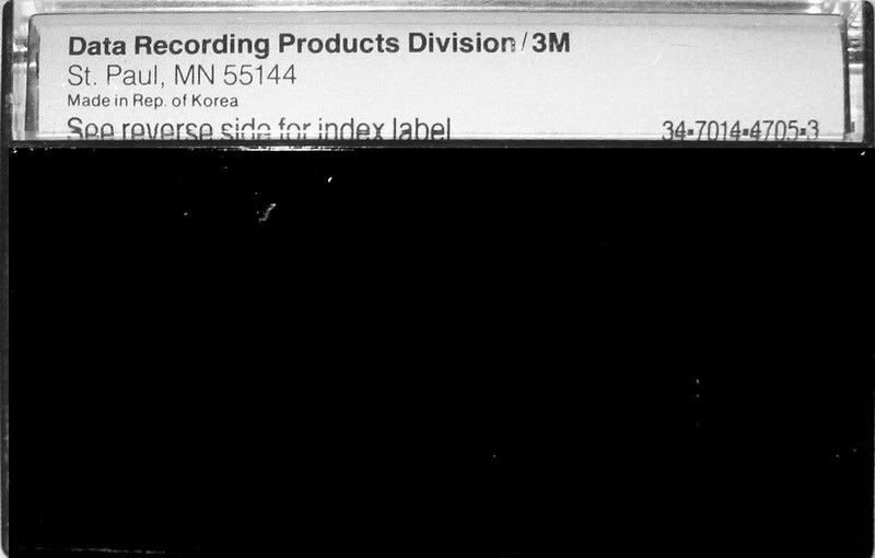 Compact Cassette Scotch 542 60 Dictating Cassette South Korea