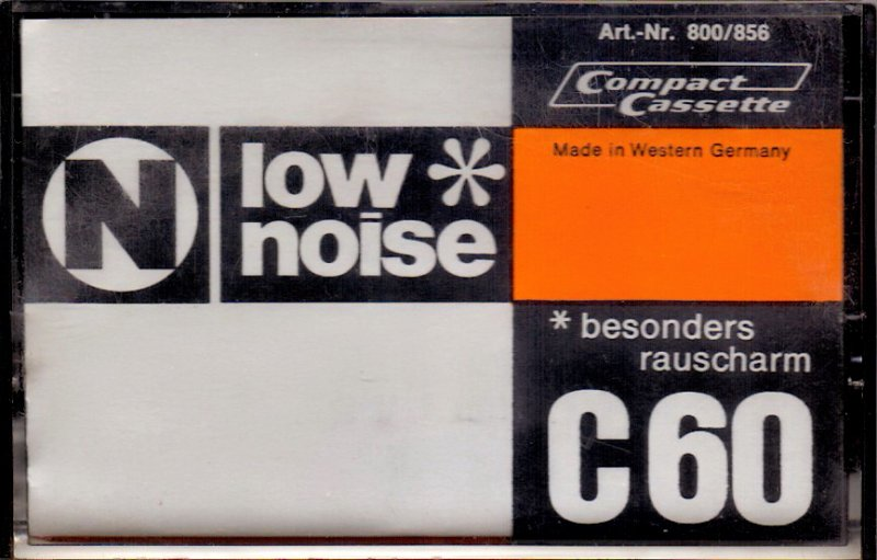 Compact Cassette Neckermann 60 "№ 800/856" Type I Normal 1974 Europe