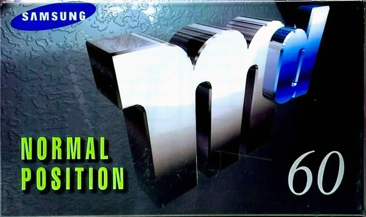 Compact Cassette Samsung MD 60 Type I Normal 1998 Europe