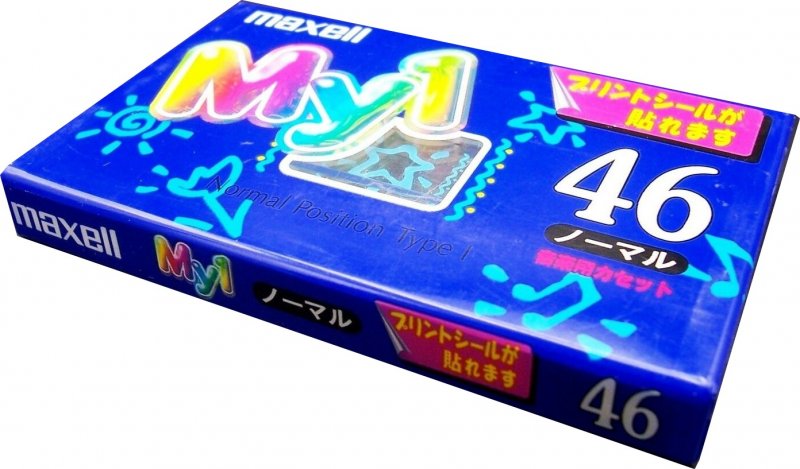 Compact Cassette Maxell My1 46 "MY1-46" Type I Normal 1997 Japan