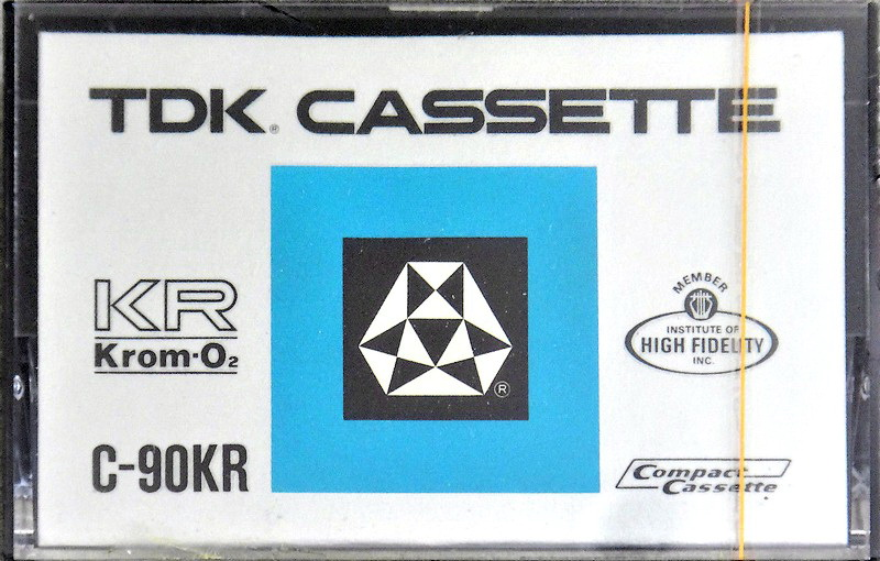 Compact Cassette: TDK  - KR Krom 90