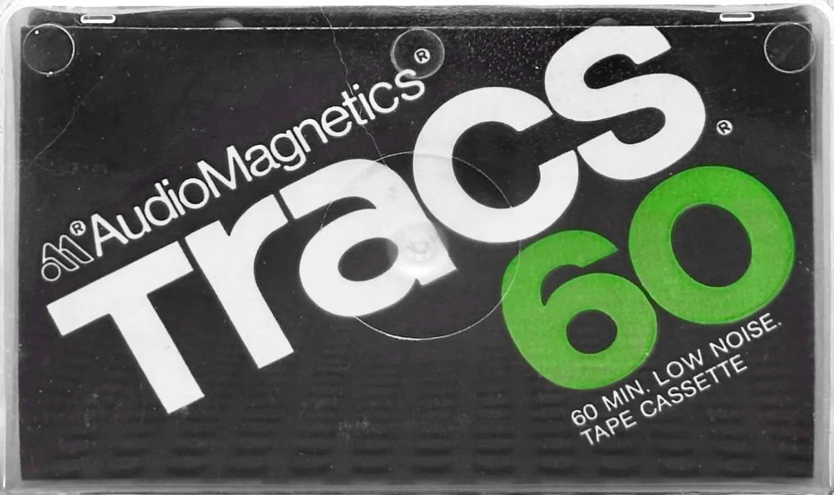 Compact Cassette Tracs 60 Type I Normal 1975 USA