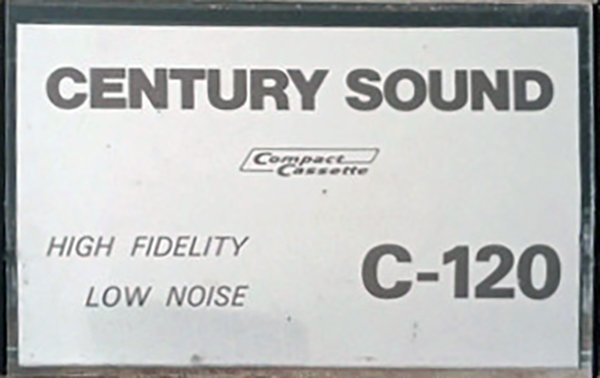 Compact Cassette Century Sound 120 Type I Normal USA