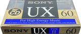 Compact Cassette Sony UX 60 Type II Chrome 1992 North America