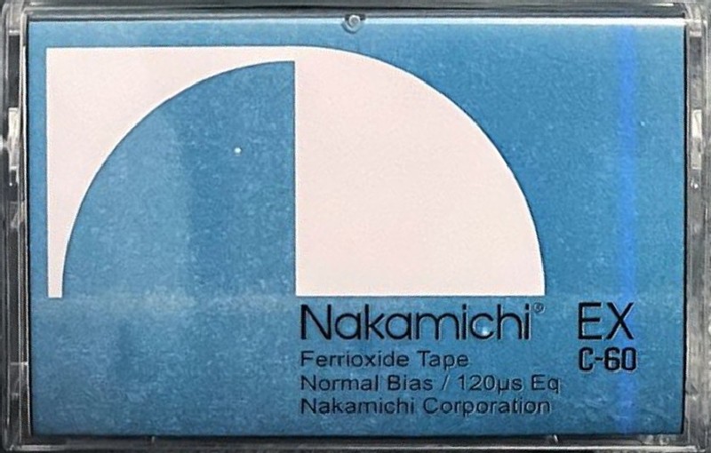 Compact Cassette Nakamichi EX 60 Type I Normal 1977 Japan