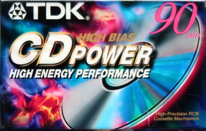 Compact Cassette: TDK  - CD Power 90