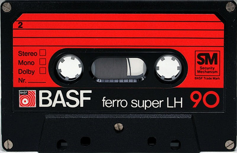 Compact Cassette: BASF  - Ferro Super LH 90