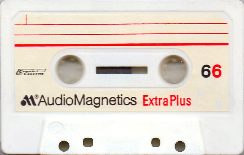 Compact Cassette:  Audio Magnetics - Extra Plus 66