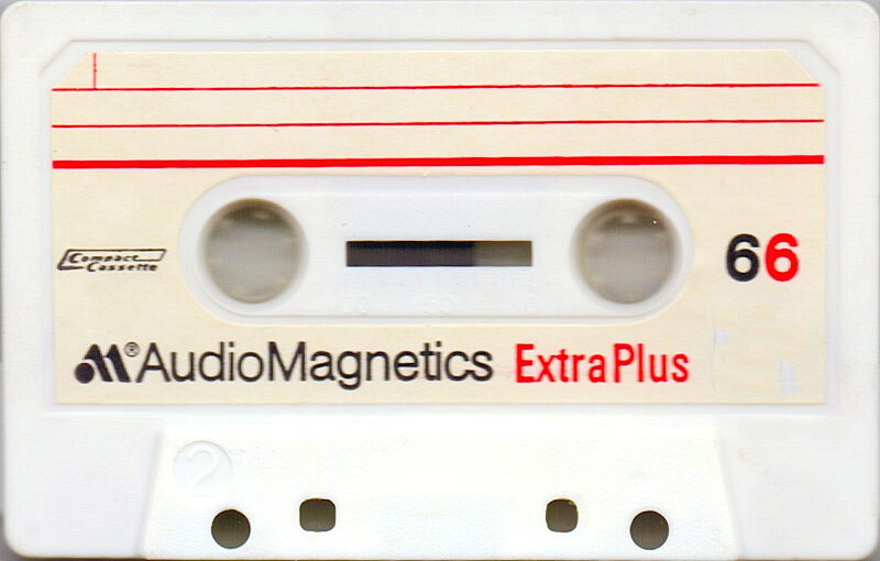 Compact Cassette Audio Magnetics Extra Plus 66 Type I Normal 1977 Germany