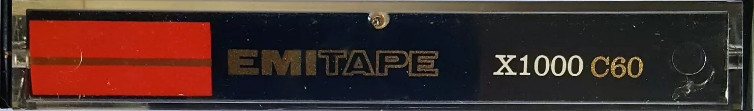 Compact Cassette EMITAPE X1000 60 Type I Normal 1975 Europe
