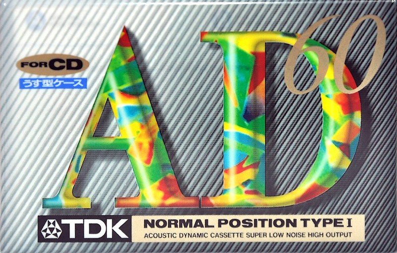 Compact Cassette: TDK  - AD 60