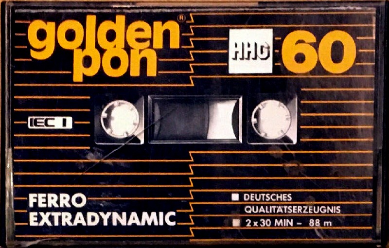 Compact Cassette Golden Pon 60 1978 Germany