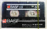 Compact Cassette BASF SCR 60 Type II Chrome 1978 Japan