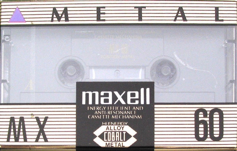 Compact Cassette: Maxell / Hitachi Maxell - Metal 60